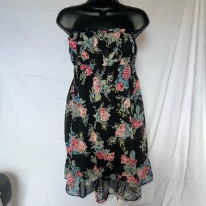 Forever 21 | Floral Strapless Dress
